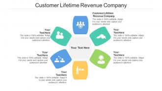 Customer Lifetime Revenue Company Ppt Powerpoint Presentation Icon Master Slide Cpb