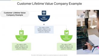 Customer Lifetime Value Company Example In Powerpoint And Google Slides Cpb