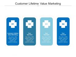 Customer lifetime value marketing ppt powerpoint presentation pictures outline cpb