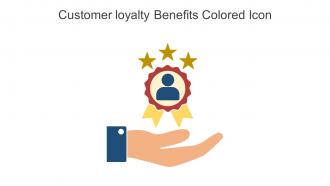 Customer Loyalty Benefits Colored Icon In Powerpoint Pptx Png And Editable Eps Format