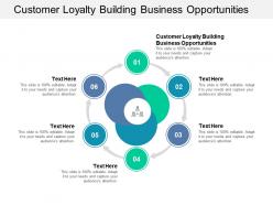 Customer loyalty building business opportunities ppt powerpoint presentation outline graphics design cpb