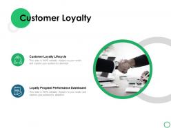 Customer loyalty checklist ppt powerpoint presentation icon example