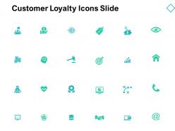 Customer loyalty icons slide opportunity d150 ppt powerpoint presentation gallery show