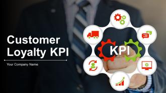Customer loyalty kpi powerpoint presentation slides