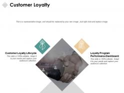 Customer loyalty lifecycle dashboard ppt powerpoint presentation pictures visual aids