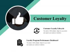 Customer Loyalty Powerpoint Slide Images