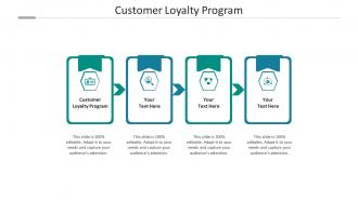 Customer loyalty program ppt powerpoint presentation pictures icon cpb