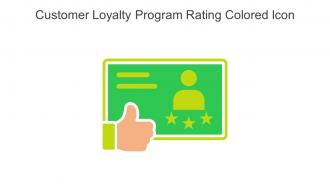 Customer Loyalty Program Rating Colored Icon In Powerpoint Pptx Png And Editable Eps Format