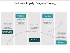 Customer loyalty program strategy ppt powerpoint presentation summary gallery cpb