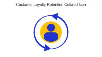 Customer Loyalty Retention Colored Icon In Powerpoint Pptx Png And Editable Eps Format
