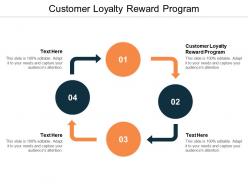 Customer loyalty reward program ppt powerpoint presentation show guidelines cpb