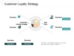 Customer loyalty strategy ppt powerpoint presentation portfolio ideas cpb