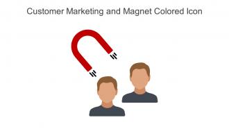 Customer Marketing And Magnet Colored Icon In Powerpoint Pptx Png And Editable Eps Format