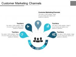 Customer marketing channels ppt powerpoint presentation infographics styles cpb