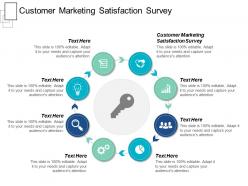 Customer marketing satisfaction survey ppt powerpoint presentation file maker cpb