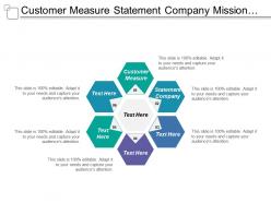 Customer measure statement company mission vision search engine optimisation
