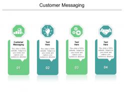 Customer messaging ppt powerpoint presentation layouts rules cpb