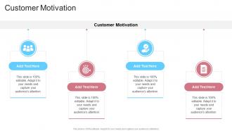 Customer Motivation In Powerpoint And Google Slides Cpb