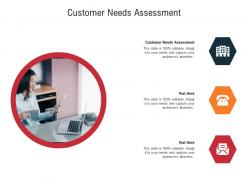 Customer needs assessment ppt powerpoint presentation inspiration background cpb