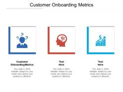 Customer onboarding metrics ppt powerpoint presentation icon summary cpb
