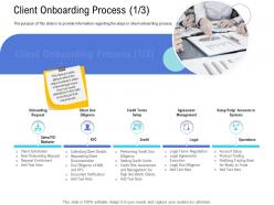 Customer onboarding process client onboarding process operations ppt download