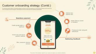 Customer Onboarding Strategy Cafe Startup Go To Market Strategy GTM SS Idea Adaptable