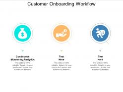 Customer onboarding workflow ppt powerpoint presentation inspiration demonstration cpb