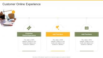 Customer Online Experience In Powerpoint And Google Slides Cpb