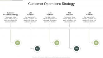 Customer Operations Strategy In Powerpoint And Google Slides Cpb