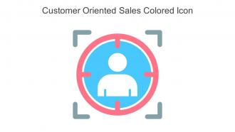 Customer Oriented Sales Colored Icon In Powerpoint Pptx Png And Editable Eps Format