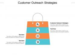Customer outreach strategies ppt powerpoint presentation professional mockup cpb