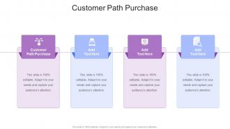 Customer Path Purchase In Powerpoint And Google Slides Cpb