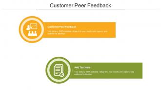Customer Peer Feedback In Powerpoint And Google Slides Cpb