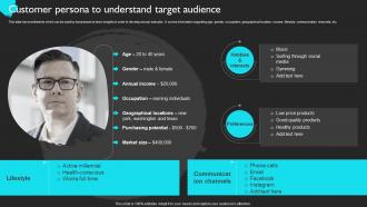 Customer Persona To Understand Target Product Sales Strategy For Business Strategy SS V
