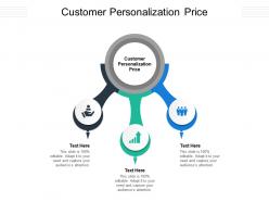 Customer personalization price ppt powerpoint presentation slides graphics template cpb