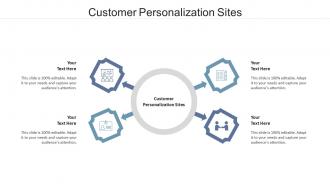 Customer personalization sites ppt powerpoint presentation outline designs download cpb