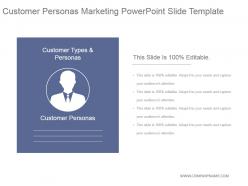 Customer personas marketing powerpoint slide template
