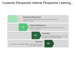 Customer perspective internal perspective learning growth perspective function structure