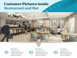 Customer Pictures Inside Restaurant And Bar