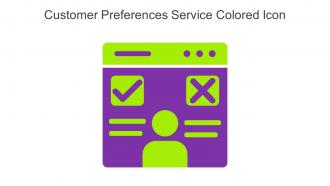 Customer Preferences Service Colored Icon In Powerpoint Pptx Png And Editable Eps Format