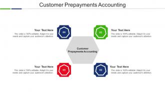 Customer Prepayments Accounting Ppt Powerpoint Presentation Ideas Templates Cpb