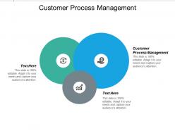 Customer process management ppt powerpoint presentation icon background designs cpb