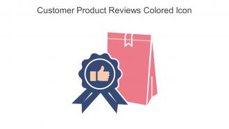 Customer Product Reviews Colored Icon In Powerpoint Pptx Png And Editable Eps Format