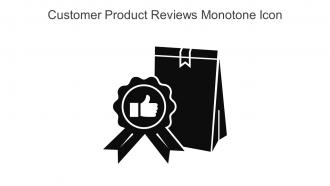 Customer Product Reviews Monotone Icon In Powerpoint Pptx Png And Editable Eps Format