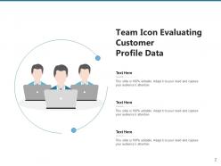 Customer Profile Icon Evaluating Strategic Planning Approach Industry Marketing