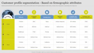 Customer Profile Segmentation Attributes Guide Successful Brand Extension Branding SS