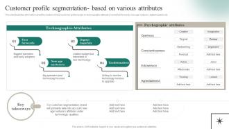 Customer Profile Segmentation Based On Various Attributes Positioning A Brand Extension