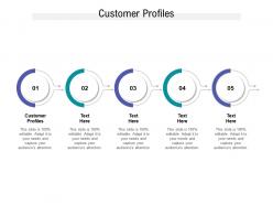 Customer profiles ppt powerpoint presentation pictures files cpb