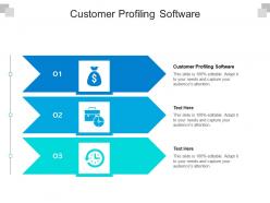 Customer profiling software ppt powerpoint presentation outline slide download cpb
