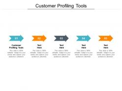 Customer profiling tools ppt powerpoint presentation slides templates cpb